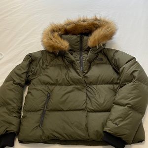 The North Face women XL down jacket